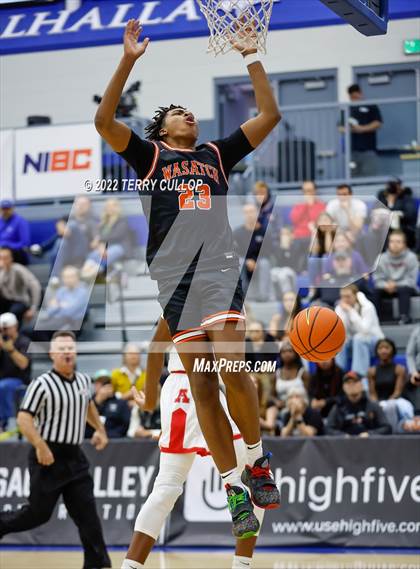 Thumbnail 1 in Wasatch Academy vs. American Fork (5 for the Fight Hoopfest) photogallery.