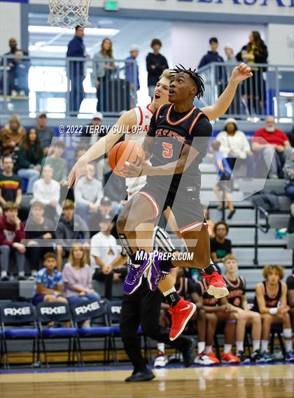 Thumbnail 1 in Wasatch Academy vs. American Fork (5 for the Fight Hoopfest) photogallery.