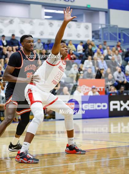 Thumbnail 1 in Wasatch Academy vs. American Fork (5 for the Fight Hoopfest) photogallery.