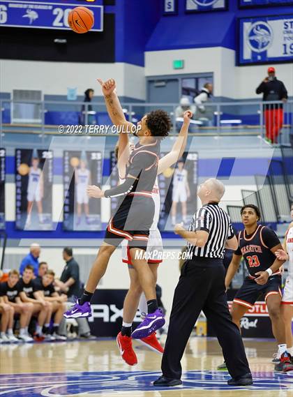 Thumbnail 1 in Wasatch Academy vs. American Fork (5 for the Fight Hoopfest) photogallery.