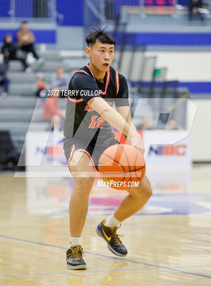 Thumbnail 1 in Wasatch Academy vs. American Fork (5 for the Fight Hoopfest) photogallery.