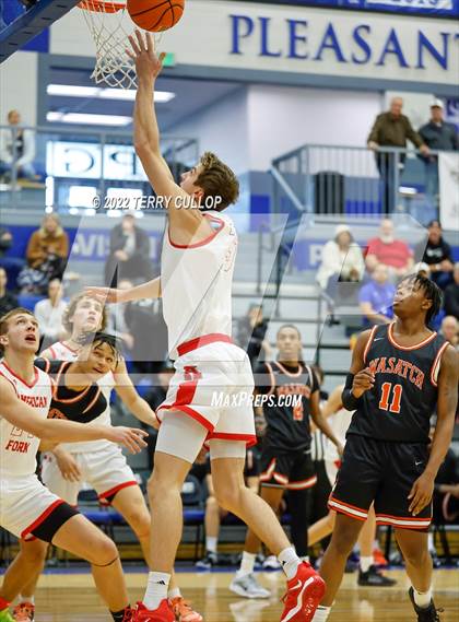 Thumbnail 2 in Wasatch Academy vs. American Fork (5 for the Fight Hoopfest) photogallery.