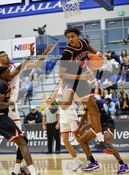 Thumbnail 1 in Wasatch Academy vs. American Fork (5 for the Fight Hoopfest) photogallery.