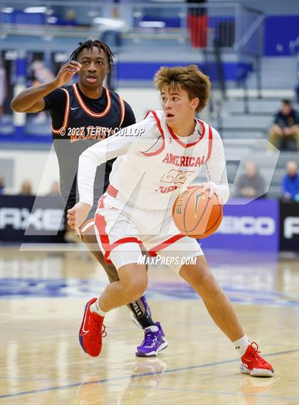 Thumbnail 1 in Wasatch Academy vs. American Fork (5 for the Fight Hoopfest) photogallery.