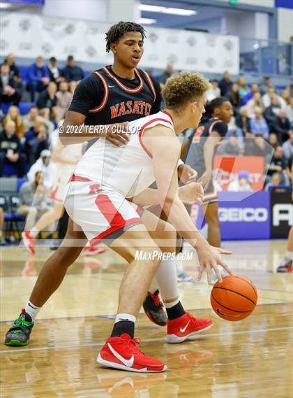 Thumbnail 3 in Wasatch Academy vs. American Fork (5 for the Fight Hoopfest) photogallery.