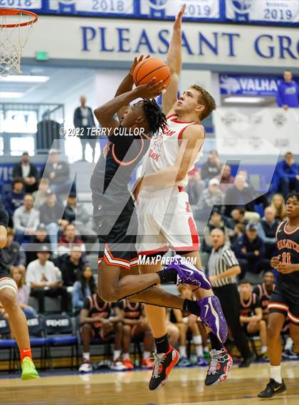 Thumbnail 2 in Wasatch Academy vs. American Fork (5 for the Fight Hoopfest) photogallery.