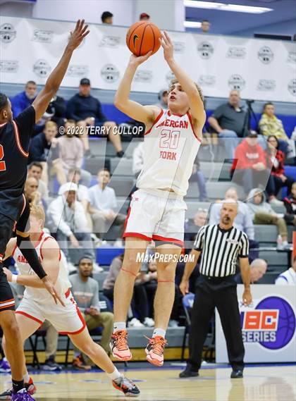 Thumbnail 2 in Wasatch Academy vs. American Fork (5 for the Fight Hoopfest) photogallery.