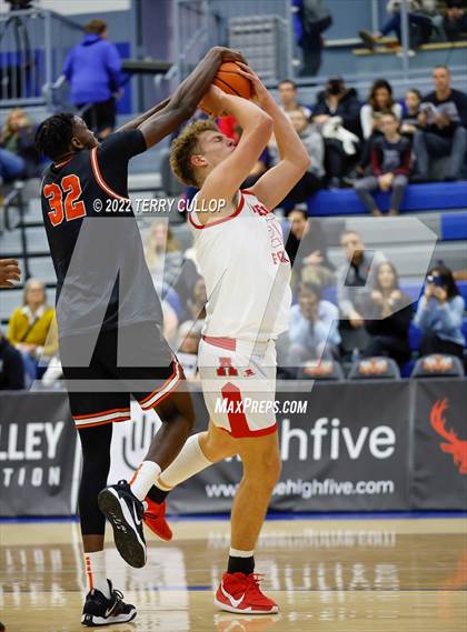 Thumbnail 2 in Wasatch Academy vs. American Fork (5 for the Fight Hoopfest) photogallery.