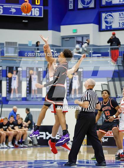 Thumbnail 2 in Wasatch Academy vs. American Fork (5 for the Fight Hoopfest) photogallery.