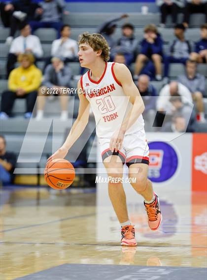 Thumbnail 3 in Wasatch Academy vs. American Fork (5 for the Fight Hoopfest) photogallery.
