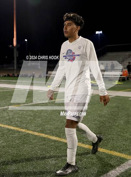 Thumbnail 3 in Sunnyside vs Salpointe Catholic (Brandon Bean Soccer Tournament) photogallery.