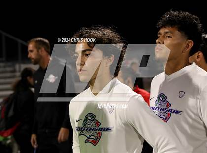 Thumbnail 1 in Sunnyside vs Salpointe Catholic (Brandon Bean Soccer Tournament) photogallery.