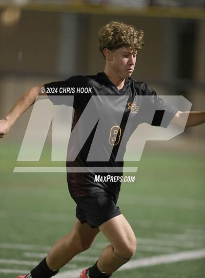 Thumbnail 3 in Sunnyside vs Salpointe Catholic (Brandon Bean Soccer Tournament) photogallery.