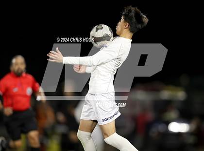 Thumbnail 3 in Sunnyside vs Salpointe Catholic (Brandon Bean Soccer Tournament) photogallery.