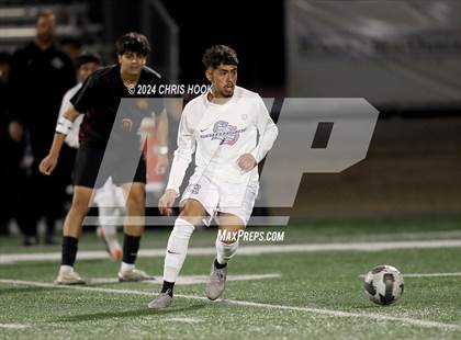 Thumbnail 3 in Sunnyside vs Salpointe Catholic (Brandon Bean Soccer Tournament) photogallery.