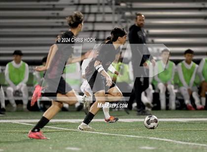 Thumbnail 2 in Sunnyside vs Salpointe Catholic (Brandon Bean Soccer Tournament) photogallery.