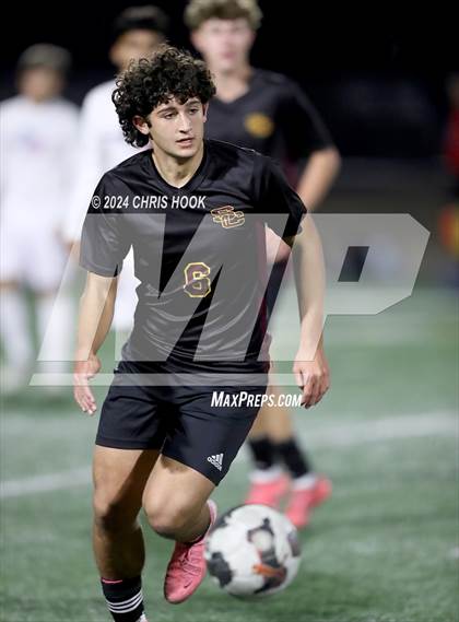 Thumbnail 1 in Sunnyside vs Salpointe Catholic (Brandon Bean Soccer Tournament) photogallery.
