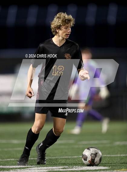 Thumbnail 2 in Sunnyside vs Salpointe Catholic (Brandon Bean Soccer Tournament) photogallery.