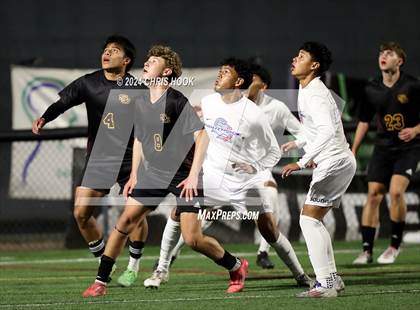 Thumbnail 3 in Sunnyside vs Salpointe Catholic (Brandon Bean Soccer Tournament) photogallery.