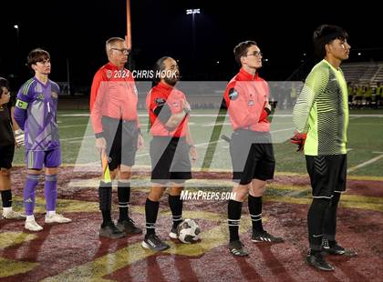 Thumbnail 3 in Sunnyside vs Salpointe Catholic (Brandon Bean Soccer Tournament) photogallery.