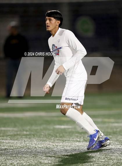 Thumbnail 2 in Sunnyside vs Salpointe Catholic (Brandon Bean Soccer Tournament) photogallery.