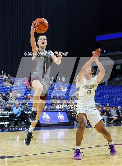 Thumbnail 1 in Fayetteville @ Jayton (UIL 1A Basketball Semifinal) photogallery.