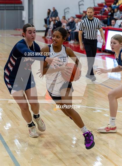 Thumbnail 2 in St. James Academy vs. Piper (Tonganoxie Invitational Tournament) photogallery.