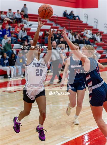 Thumbnail 2 in St. James Academy vs. Piper (Tonganoxie Invitational Tournament) photogallery.