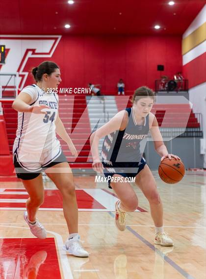 Thumbnail 3 in St. James Academy vs. Piper (Tonganoxie Invitational Tournament) photogallery.