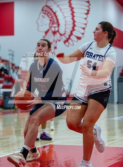 Thumbnail 1 in St. James Academy vs. Piper (Tonganoxie Invitational Tournament) photogallery.
