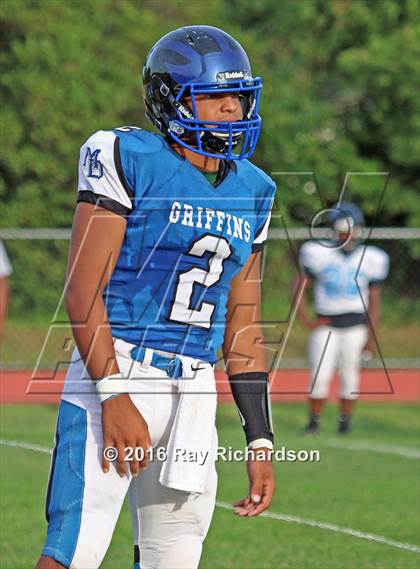 Thumbnail 2 in Asbury Park @ Donovan Catholic (Scrimmage) photogallery.
