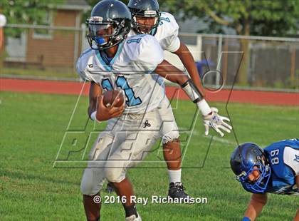 Thumbnail 1 in Asbury Park @ Donovan Catholic (Scrimmage) photogallery.