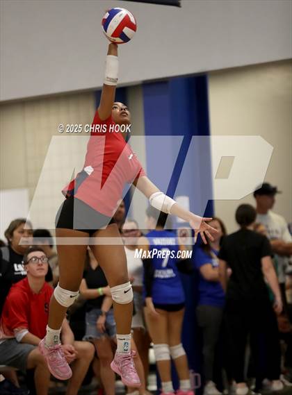Thumbnail 2 in Catalina Foothills vs. Sahuaro (Salpointe Invitational) photogallery.