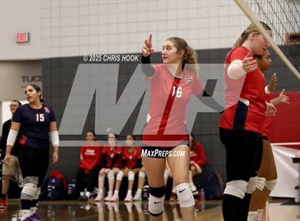 Thumbnail 2 in Catalina Foothills vs. Sahuaro (Salpointe Invitational) photogallery.