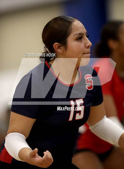 Thumbnail 3 in Catalina Foothills vs. Sahuaro (Salpointe Invitational) photogallery.