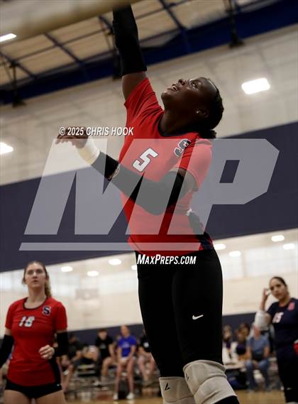 Thumbnail 2 in Catalina Foothills vs. Sahuaro (Salpointe Invitational) photogallery.