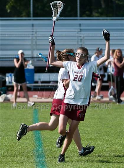 Thumbnail 3 in St. Mary Academy-Bay View vs. Prout (RIIL D2 Final) photogallery.