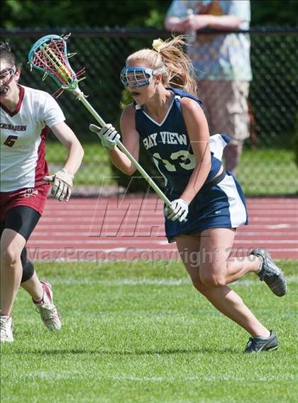 Thumbnail 1 in St. Mary Academy-Bay View vs. Prout (RIIL D2 Final) photogallery.