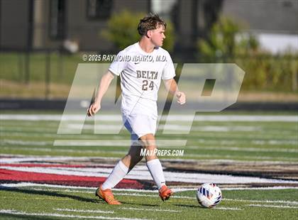 Thumbnail 1 in Delta vs. Eastbrook (IHSAA 2A Section 23 Semifinal) photogallery.