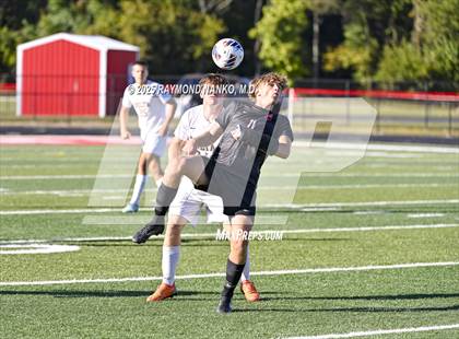 Thumbnail 2 in Delta vs. Eastbrook (IHSAA 2A Section 23 Semifinal) photogallery.