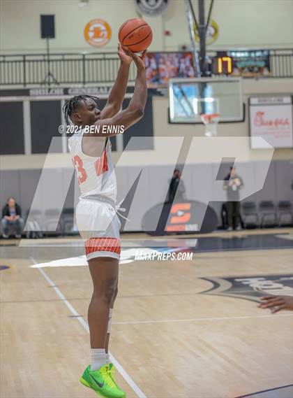 Thumbnail 2 in The Burlington School vs Southern California Academy (Holiday Hoopsgiving Tournament) photogallery.