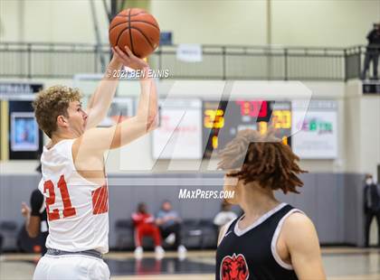 Thumbnail 1 in The Burlington School vs Southern California Academy (Holiday Hoopsgiving Tournament) photogallery.