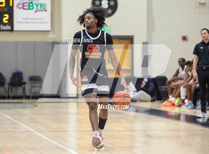 Thumbnail 3 in The Burlington School vs Southern California Academy (Holiday Hoopsgiving Tournament) photogallery.