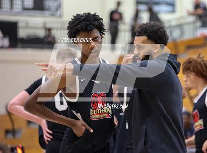 Thumbnail 1 in The Burlington School vs Southern California Academy (Holiday Hoopsgiving Tournament) photogallery.