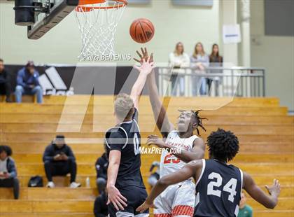 Thumbnail 2 in The Burlington School vs Southern California Academy (Holiday Hoopsgiving Tournament) photogallery.