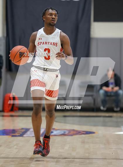 Thumbnail 1 in The Burlington School vs Southern California Academy (Holiday Hoopsgiving Tournament) photogallery.
