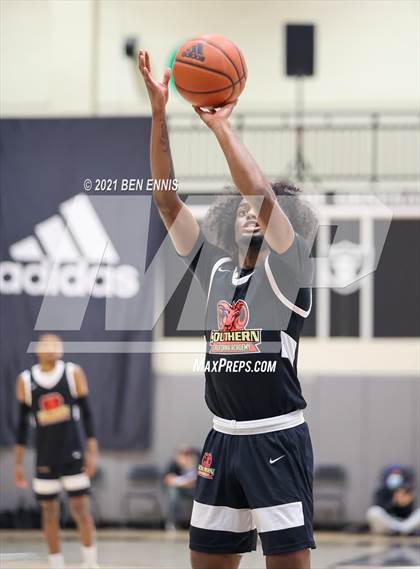 Thumbnail 3 in The Burlington School vs Southern California Academy (Holiday Hoopsgiving Tournament) photogallery.