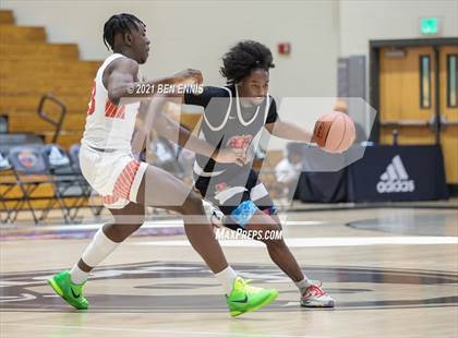 Thumbnail 3 in The Burlington School vs Southern California Academy (Holiday Hoopsgiving Tournament) photogallery.