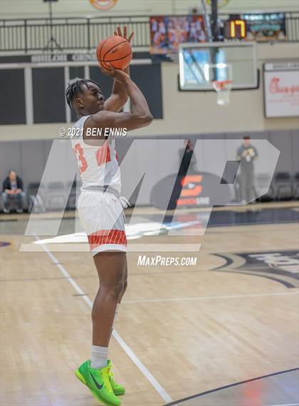 Thumbnail 1 in The Burlington School vs Southern California Academy (Holiday Hoopsgiving Tournament) photogallery.