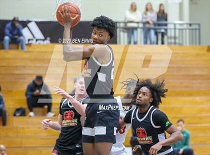 Thumbnail 3 in The Burlington School vs Southern California Academy (Holiday Hoopsgiving Tournament) photogallery.